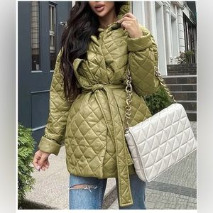Quilted puffer jacket